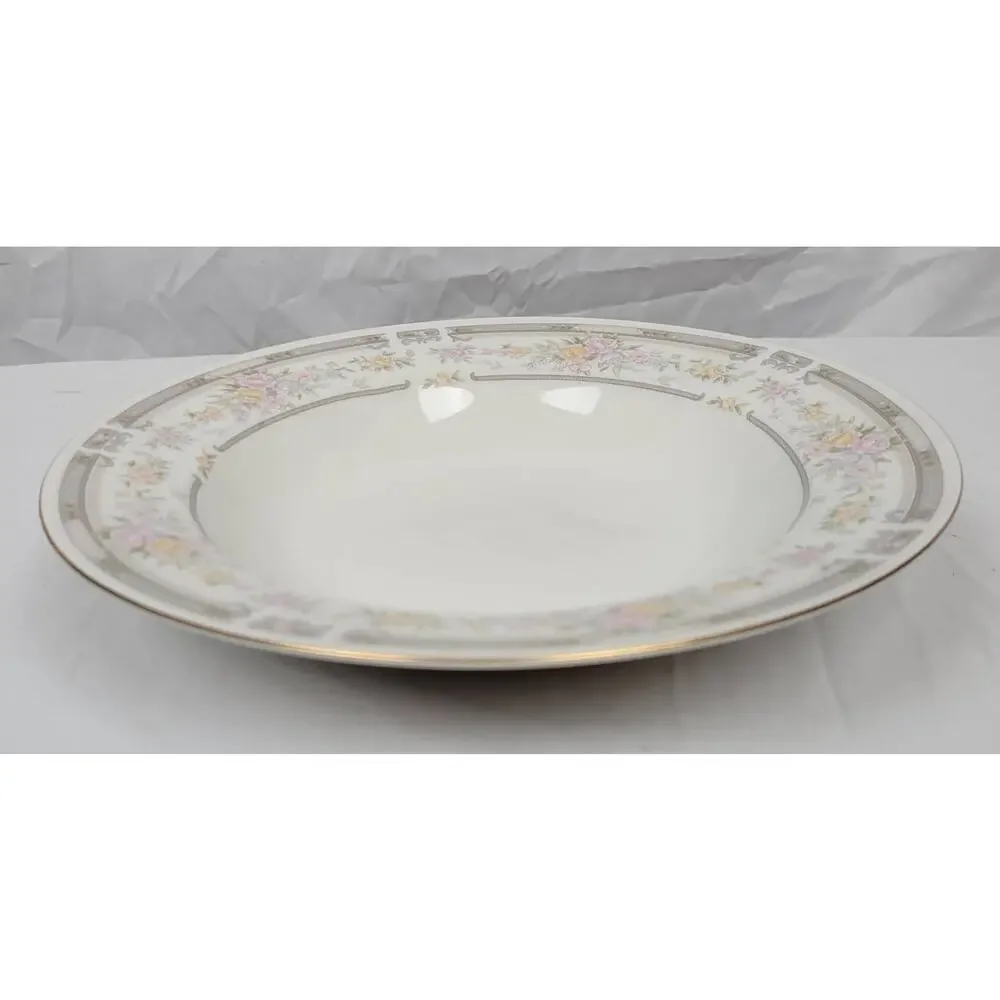 Farberware Fine China Southampton 1992 223K China Bowl Pink Rose Floral Paint